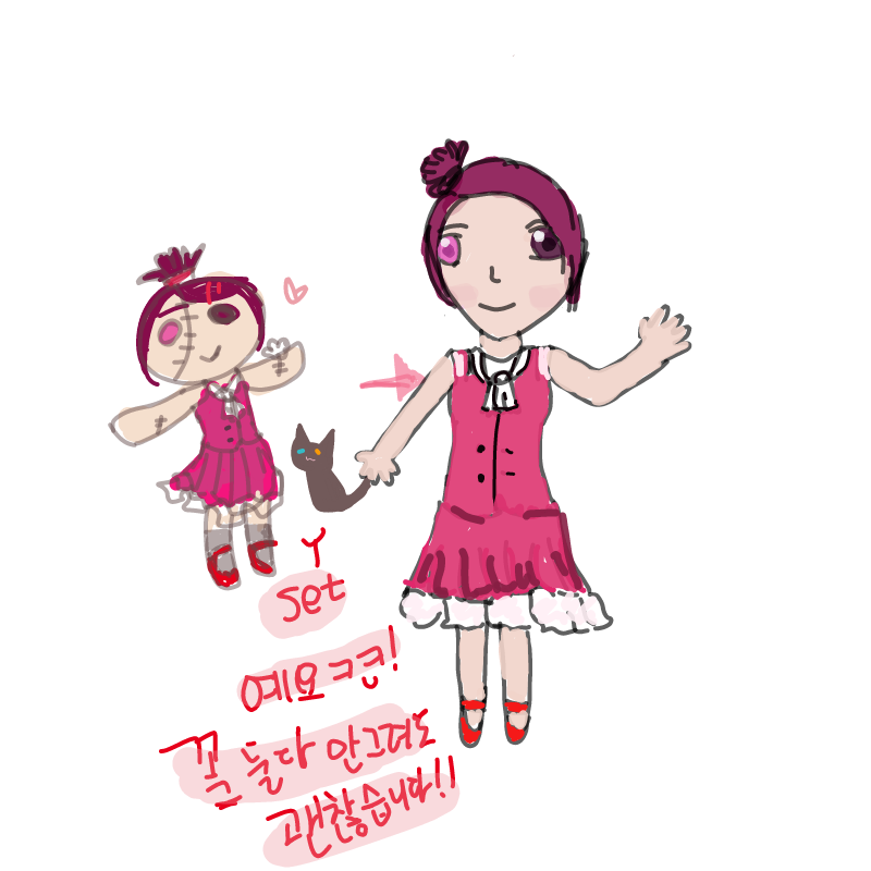 의인화 이.. : 의인화 이어그리기 스케치판 ,sketchpan