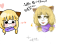 의인화 : 원본이랑 어긋나도 너무 어긋났어, 스케치판 ,sketchpan