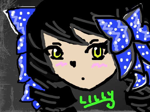 Lilly : my gaia character 스케치판 ,sketchpan