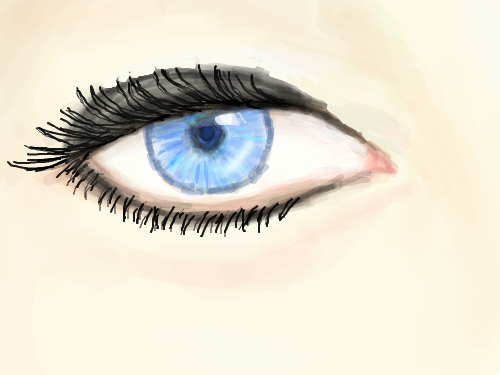 eye relayed : hmm, it's finished 스케치판 ,sketchpan