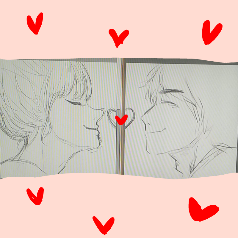 리슨쨔마랑.. : 리슨쨔마랑 키쮸? 스케치판 ,sketchpan