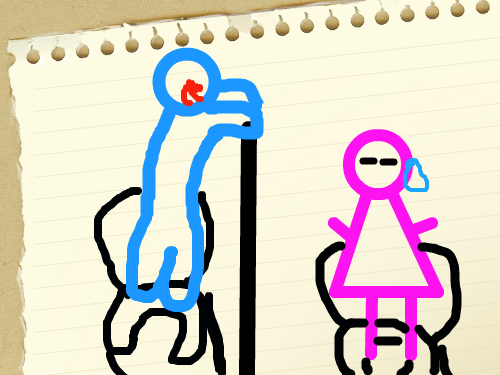 변태 : 이런 표지판은 없겠죠? 스케치판 ,sketchpan