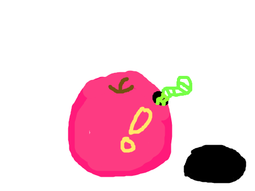 그림자 사과 : 그냥 그림자가 있는사과 스케치판 ,sketchpan