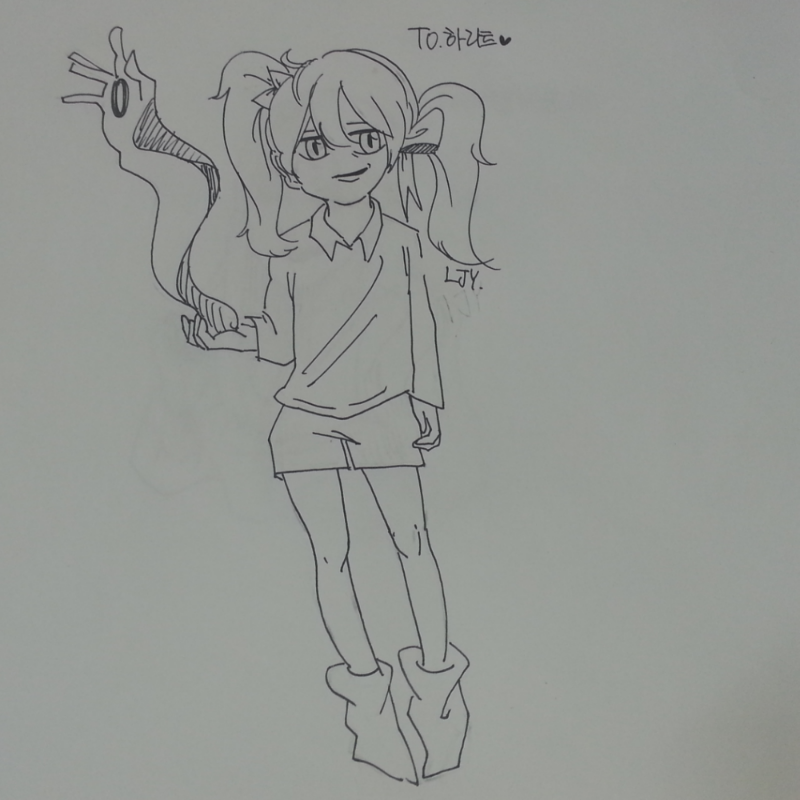 다시찍어서.. : 다시찍어서 다시올려요~하리트님 스케치판 ,sketchpan