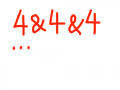 4and4and4and... : Something symbolic 스케치판 ,sketchpan