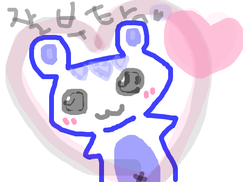 곰돌이인가 곰순이인가.... : 그냥 재미로 그려봤다 스케치판 ,sketchpan