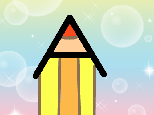 A연필 : A자 연필! 스케치판 ,sketchpan