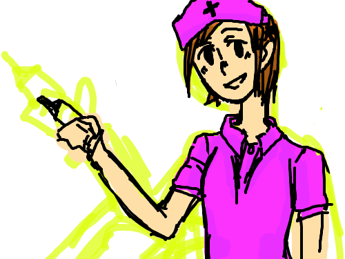 001 : 간호사ㅎ 스케치판 ,sketchpan