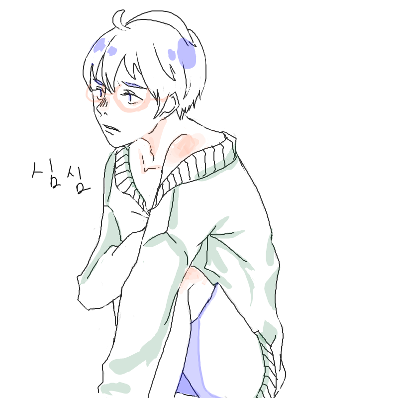 역시 채색.. : 역시 채색고자 인체고자 스케치판 ,sketchpan