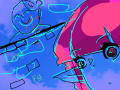에에 : 에에 중세비 스케치판 ,sketchpan