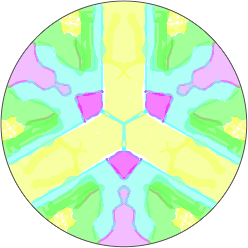 우리의 마음은 언제나 하나 : 노란선악수, 스케치판 ,sketchpan