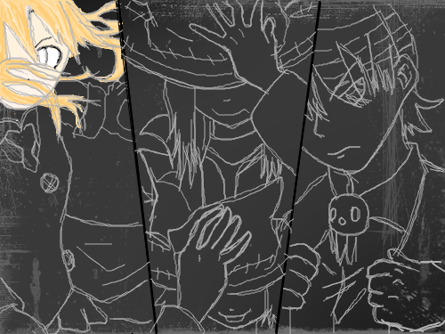 소울이터 (미완성 : 미완성 ㅠ 스케치판 ,sketchpan