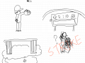 야구 : 그냥ㅋㅋㅋ 스케치판 ,sketchpan