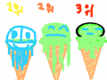 아이스크림 : ``````````````````````````` 스케치판 ,sketchpan