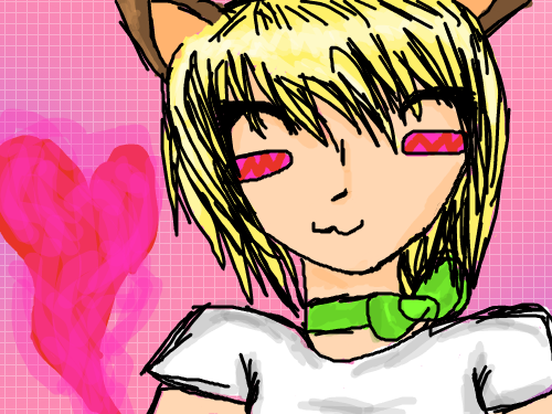 kitty girl : its a kitty girl! 스케치판 ,sketchpan