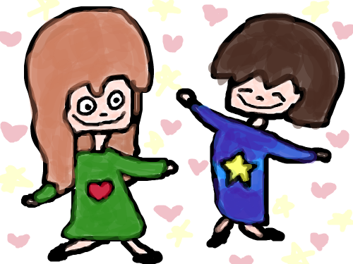 Friendship : Happy Friends.Good friends are precious 스케치판 ,sketchpan