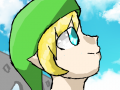 Child link from the legand of zelda : 100 persent done on here 스케치판 ,sketchpan