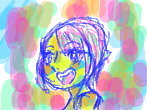 colorful pallet : I played around with some bright colors! 스케치판 ,sketchpan