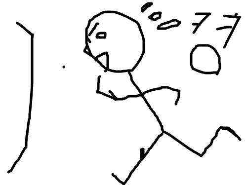 졸라맨달리기-김민우 : ㅋㅋㅋㅋㅋ 스케치판 ,sketchpan