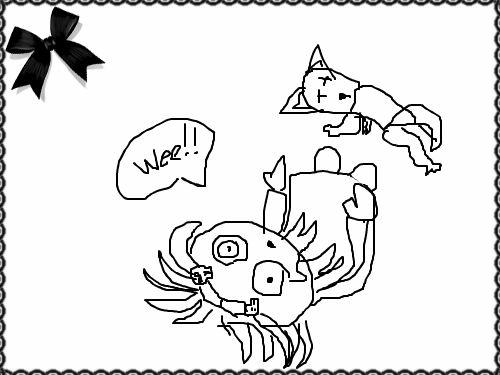 Lenore  and kitty number 23 : lenore has alot of dead kitties she plays with 스케치판 ,sketchpan