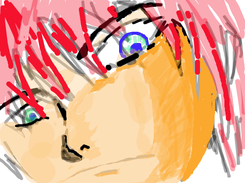 첫작품 : 그냥막그려본것이다 스케치판 ,sketchpan