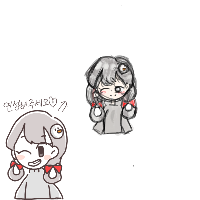 ㅅ..생각보.. : ㅅ..생각보다 예쁘네...?
암튼 내 똥손 ㅠㅠ 스케치판 ,sketchpan