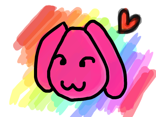 bunny : bunny' 스케치판 ,sketchpan