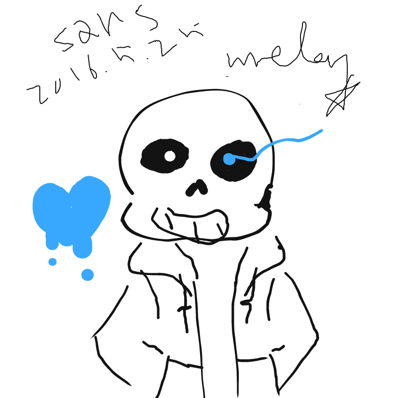 샌즈 : 샌즈 스케치판 ,sketchpan