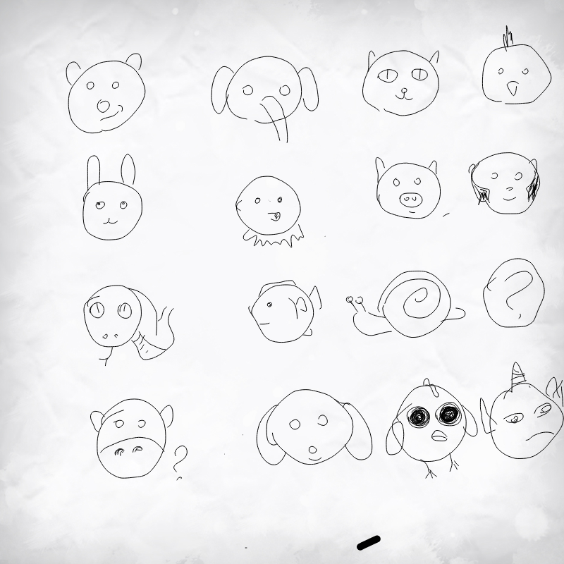 원연습 : 원연습 스케치판 ,sketchpan