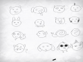원연습 : 원연습 스케치판 ,sketchpan