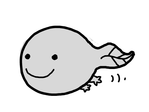 회색 올챙이 : 귀여버여 스케치판 ,sketchpan