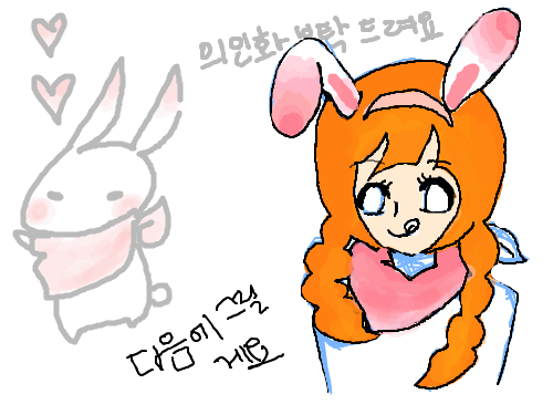 ㅇㅂㅇ : 레이어잘못해서 노가다 했네 스케치판 ,sketchpan