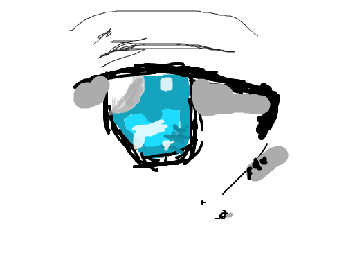 처음작이라 못그렸지만... : 처음작 눈입니다 스케치판 ,sketchpan