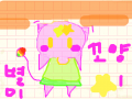 별이 우주 공간 에서온 말도 안되는 외계인 : 걍 귀여운 아기 꼬양이 외계인!! 스케치판 ,sketchpan