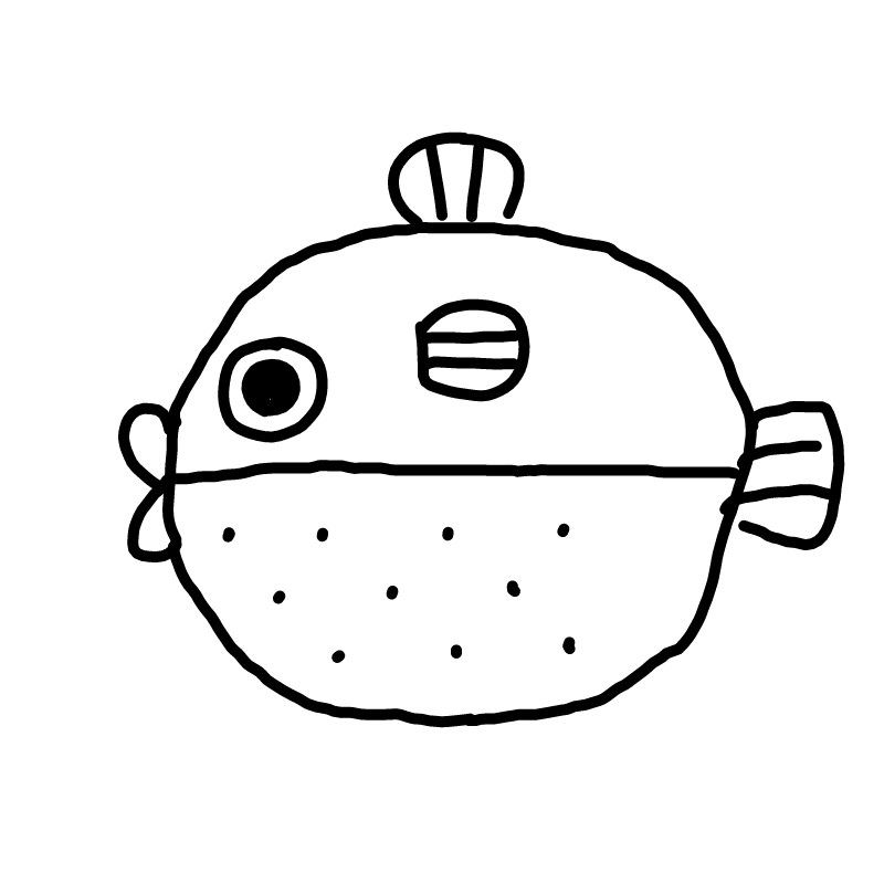 개복치 : 개복치 스케치판 ,sketchpan