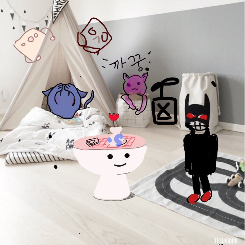 야옹 : 야옹 스케치판 ,sketchpan