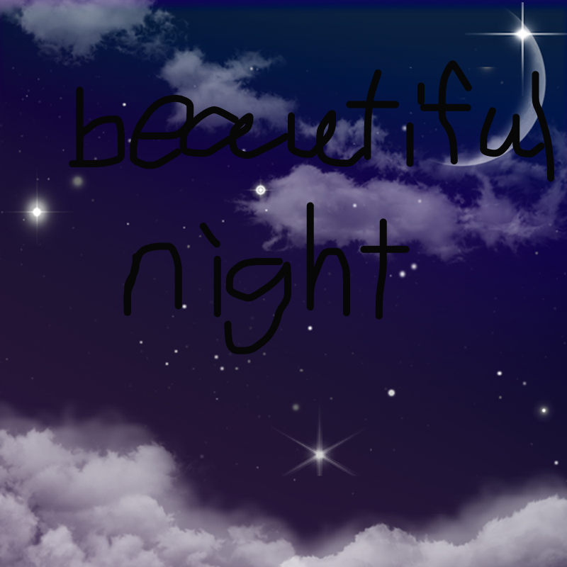 beautiful .. : beautiful night 스케치판 ,sketchpan