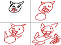 드라큘라고양이 : 드라큘라고양이 스케치판 ,sketchpan