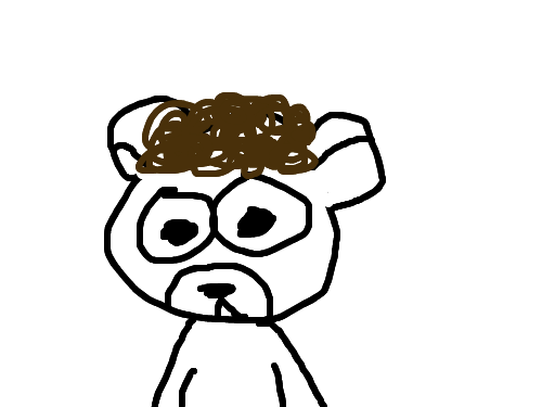 [곰]인사 : 인사...이자 구걸...입니다. 스케치판 ,sketchpan