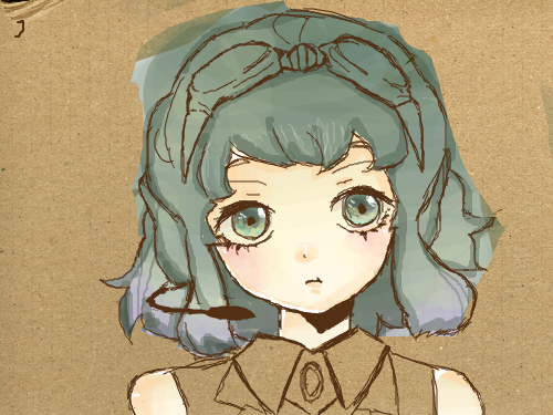 중셉 : 마우스라 손아파서 중셉; 스케치판 ,sketchpan