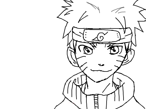 나루토 [미완성] : 10분 낙서, 끄적끄적 (´∀`) 스케치판 ,sketchpan