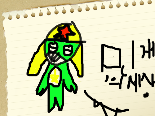 케로로 : 알아서뭐하게 스케치판 ,sketchpan