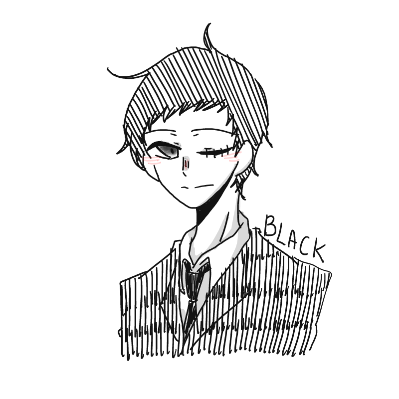 블랙의 멋.. : 블랙의 멋짐을 1도 표현해내지 못해서 너무 슬픔댜....
초록ㄱ이도그려보거싶댜ㅑ:Q 스케치판 ,sketchpan