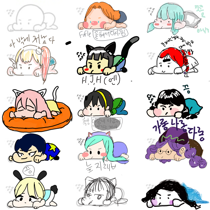 ㄷㄷ.. : ㄷㄷ.. 스케치판 ,sketchpan