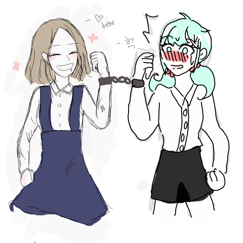 -뭐.. 뭐야.. : -뭐.. 뭐야..  이거 당장 안 풀어..!!() 스케치판 ,sketchpan