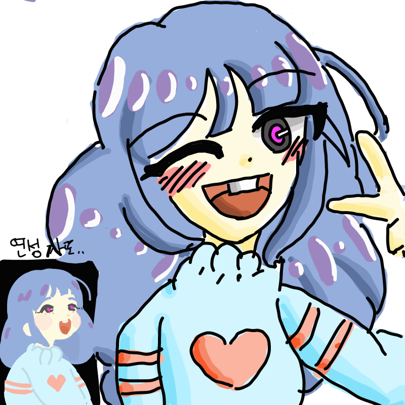-키랏☆(죄.. : -키랏☆(죄송합니다..퍽퍼퍽) 스케치판 ,sketchpan