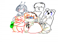 흐어헝무서.. : 흐어헝무서워어어어얶 스케치판 ,sketchpan
