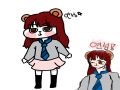 우유한잔 .. : 우유한잔 님이 연성해 주셨습니다! 귀여운 연성 감사해요♥ 스케치판 ,sketchpan
