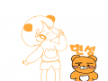 윤슬님이 .. : 윤슬님이 연성해 주셨습니다!!너무 카와이하고 예쁜것ㅠㅠ 스케치판 ,sketchpan