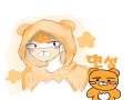 버터씨 님.. : 버터씨 님이 연성해 주셨습니다!! 맘에 너무너무너무 들어요!!♥♥ 스케치판 ,sketchpan